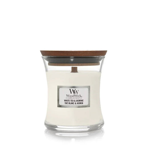 WoodWick White Tea Jasmine Mini Hourglass (85g) - LemonSalt