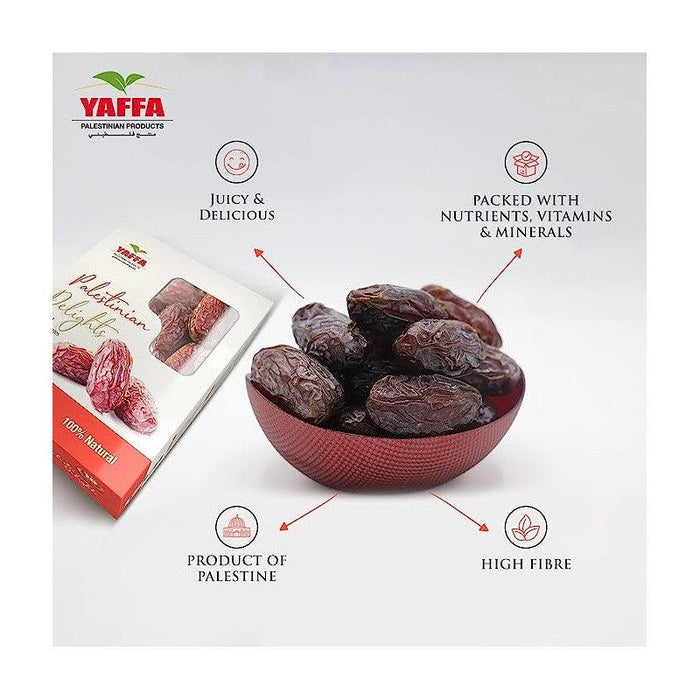 Yaffa Palestinian Products Palestinian Delights Natural Medium Medjoul Dates (900g) | {{ collection.title }}
