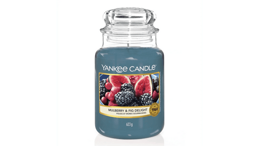 Yankee Candle Large Scented Candle Jar - Mulberry & Fig Delight | {{ collection.title }}