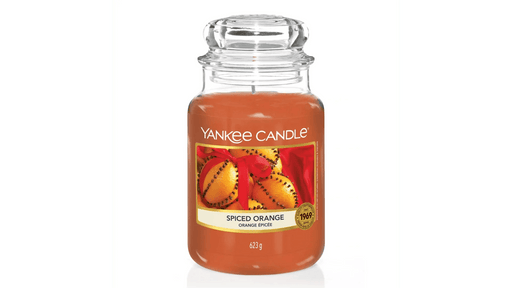 Yankee Candle Large Scented Candle Jar - Spiced Orange | {{ collection.title }}