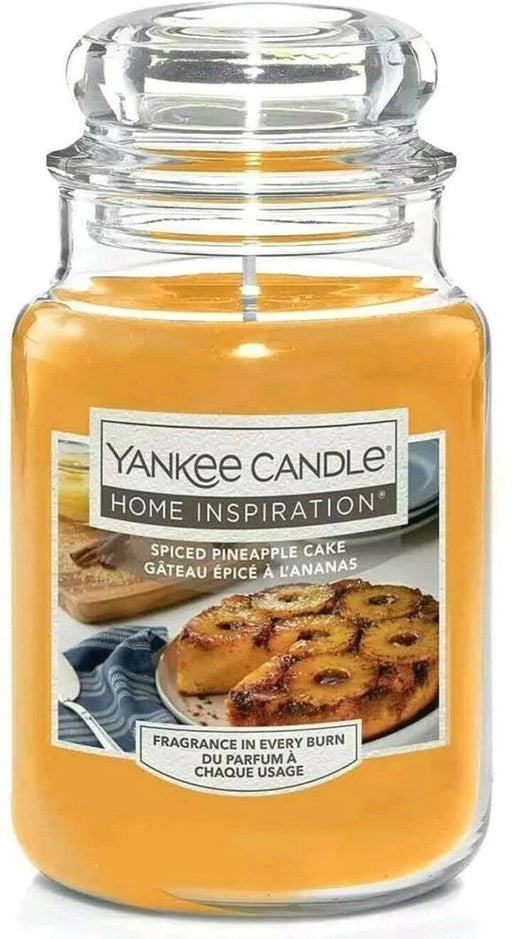 Yankee Candle Large Scented Candle Jar - Spiced Pineapple Cake | {{ collection.title }}