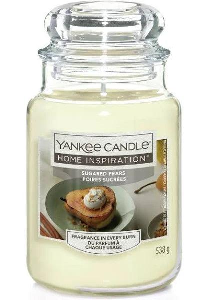 Yankee Candle Large Scented Candle Jar - Sugared Pears | {{ collection.title }}