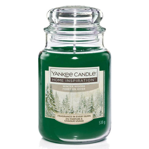 Yankee Candle Large Scented Candle Jar - Winter Woods | {{ collection.title }}