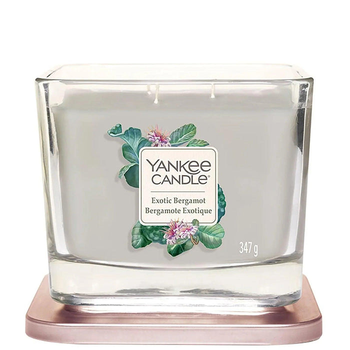 Yankee Candle Medium Elevated Scented Candle - Exotic Bergamot | {{ collection.title }}