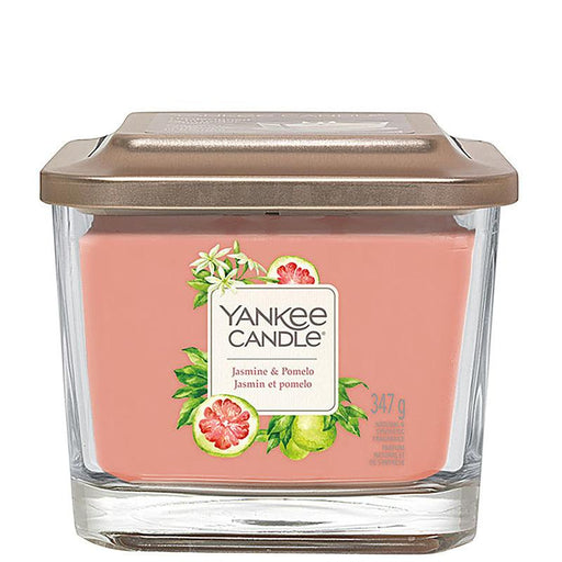 Yankee Candle Medium Elevated Scented Candle - Jasmine & Pomelo | {{ collection.title }}