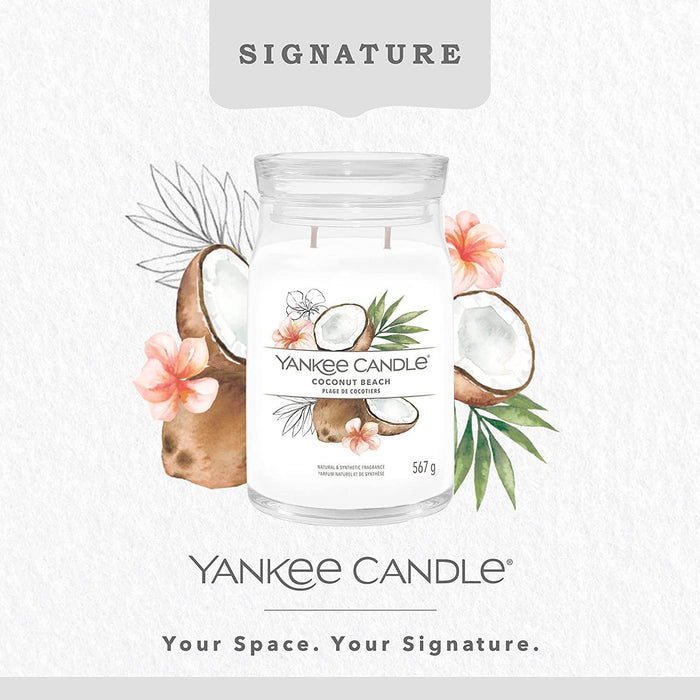 Yankee Candle Signature Large Jar - Coconut Beach Scented Candle