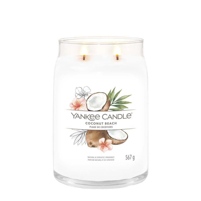 Yankee Candle Signature Large Jar - Coconut Beach Scented Candle