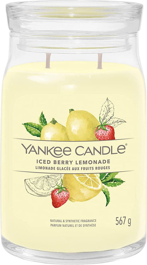 Yankee Candle Signature Large Jar - Iced Berry Lemonade | {{ collection.title }}