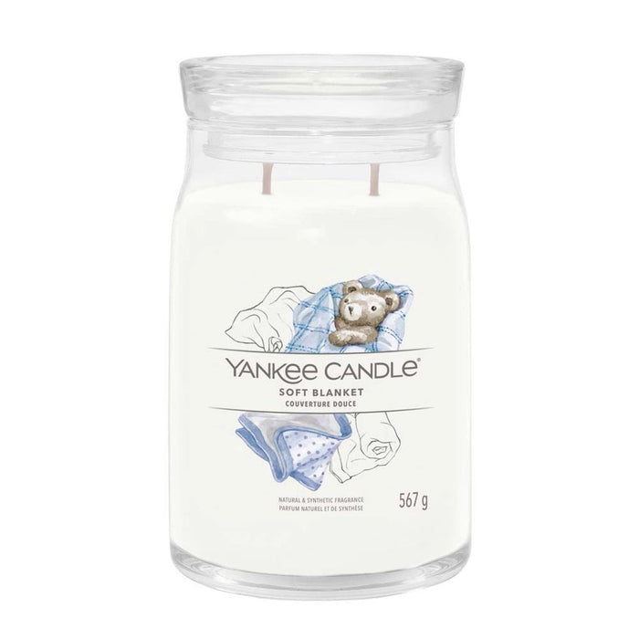 Yankee Candle Signature Large Jar - Soft Blanket | {{ collection.title }}
