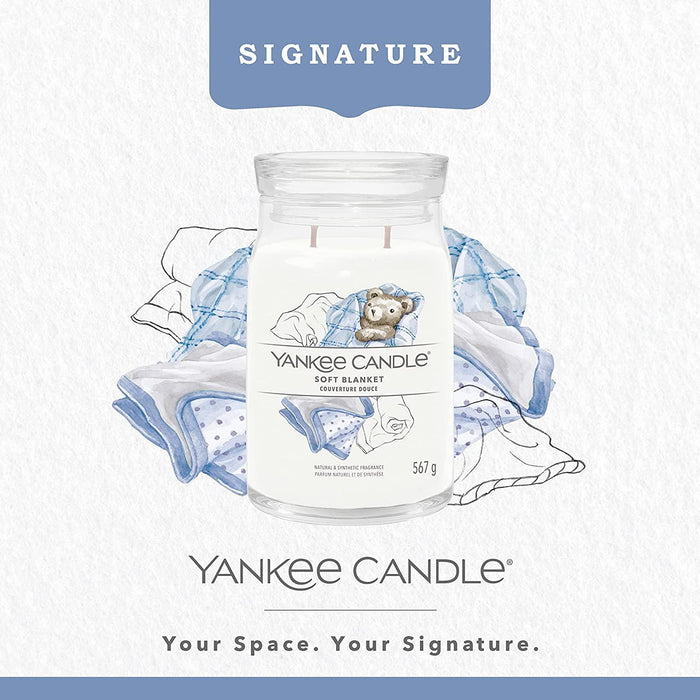 Yankee Candle Signature Large Jar - Soft Blanket | {{ collection.title }}