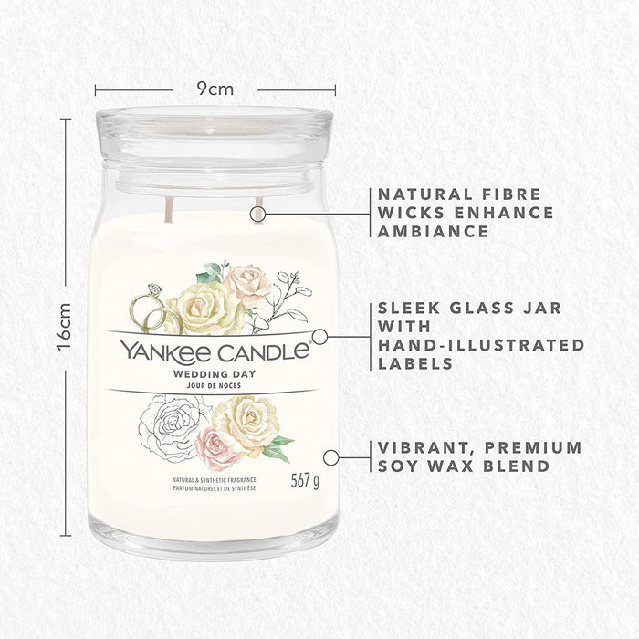 Yankee Candle Signature Large Jar - Wedding Day Scented Candle