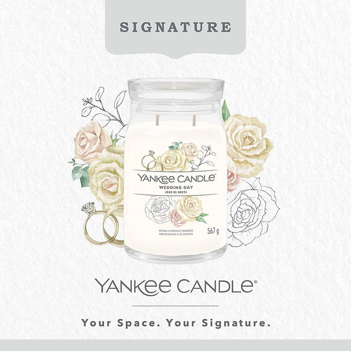 Yankee Candle Signature Large Jar - Wedding Day Scented Candle