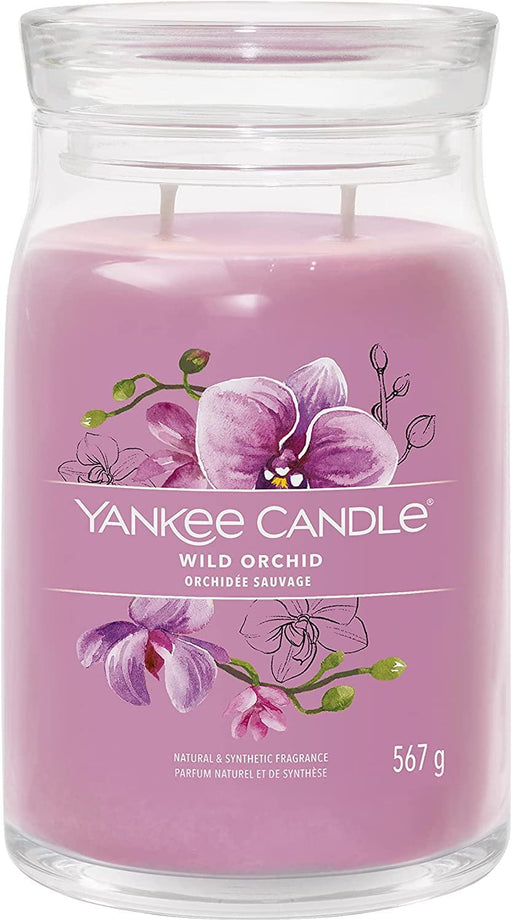 Yankee Candle Signature Large Jar - Wild Orchid | {{ collection.title }}