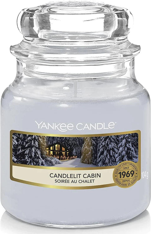 Yankee Candle Small Scented Candle Jar - Candlelit Cabin | {{ collection.title }}