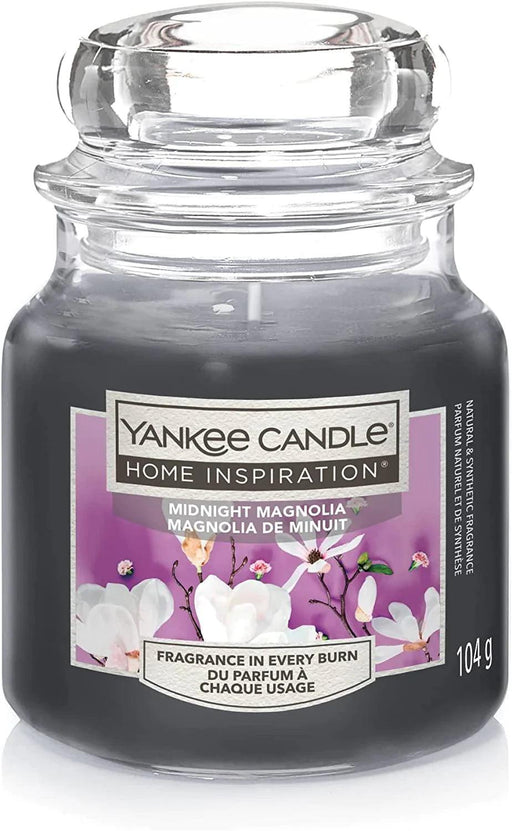 Yankee Candle Small Scented Candle Jar - Midnight Magnolia | {{ collection.title }}