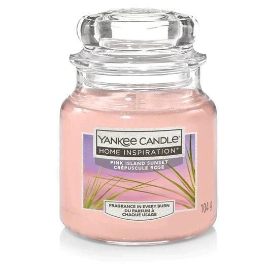 Yankee Candle Small Scented Candle Jar - Pink Island Sunset