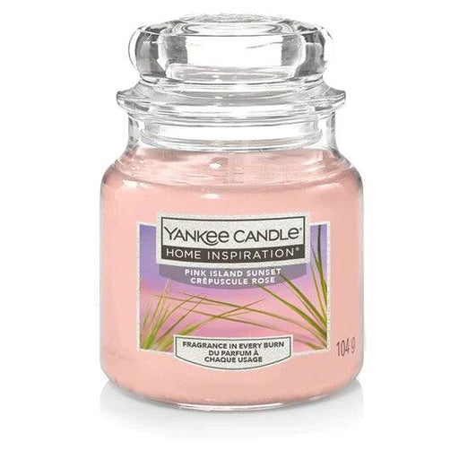 Yankee Candle Small Scented Candle Jar - Pink Island Sunset | {{ collection.title }}