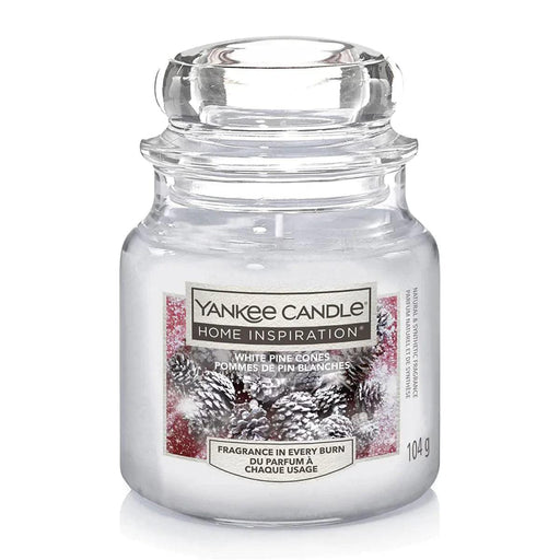 Yankee Candle Small Scented Candle Jar - White Pine Cones | {{ collection.title }}