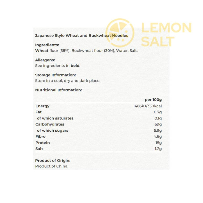 Yutaka Soba Noodles (250g) Pasta, Noodles & Spaghetti Buy Online