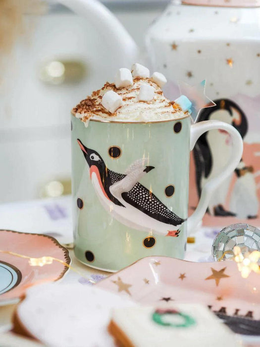 Yvonne Ellen Christmas Penguin Mug | {{ collection.title }}