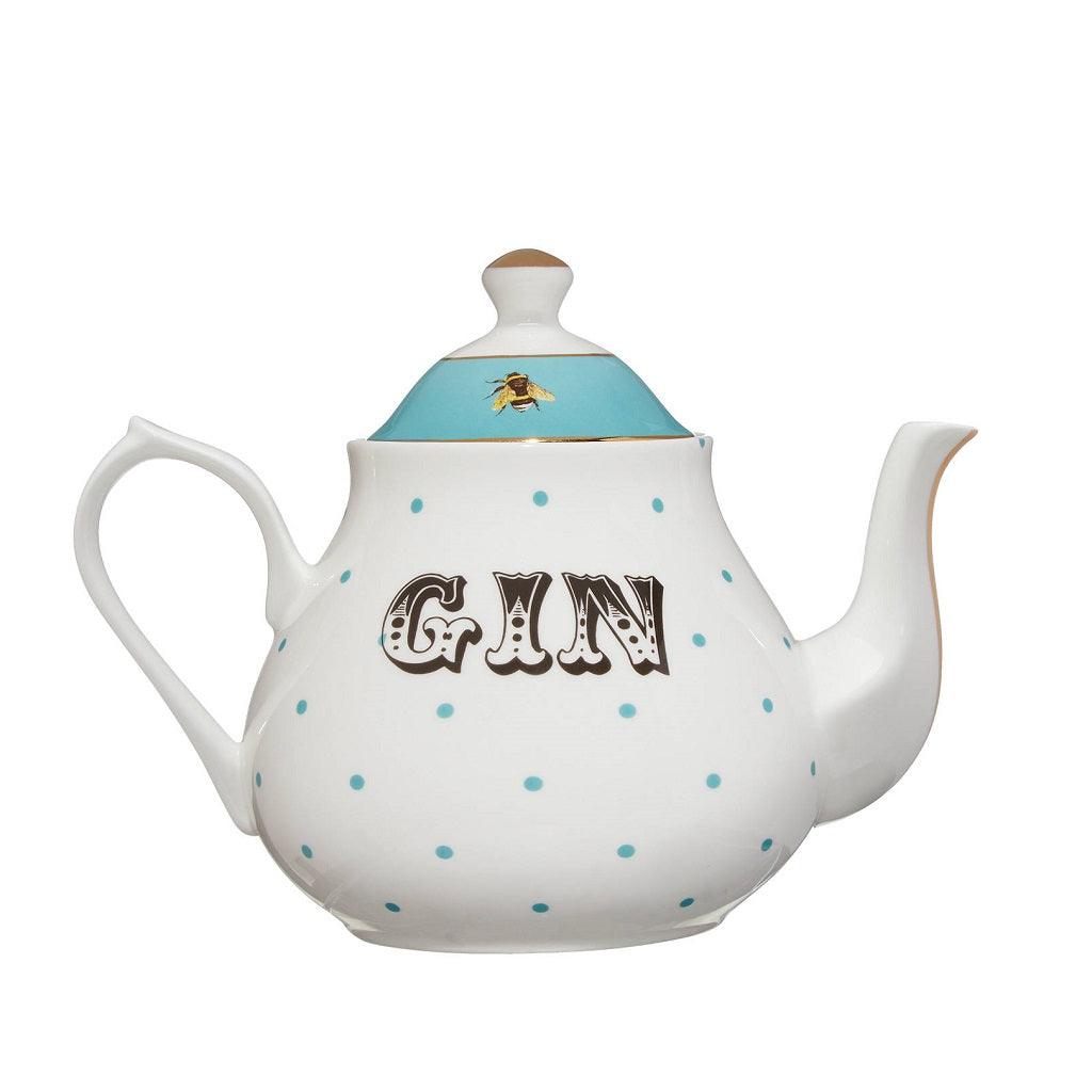 Yvonne Ellen Gin Teapot Tea Pots Buy Online UK Delivery LemonSalt