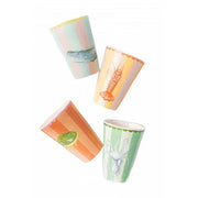 Yvonne Ellen Set of 4 Under the Sea Melamine Tumbler