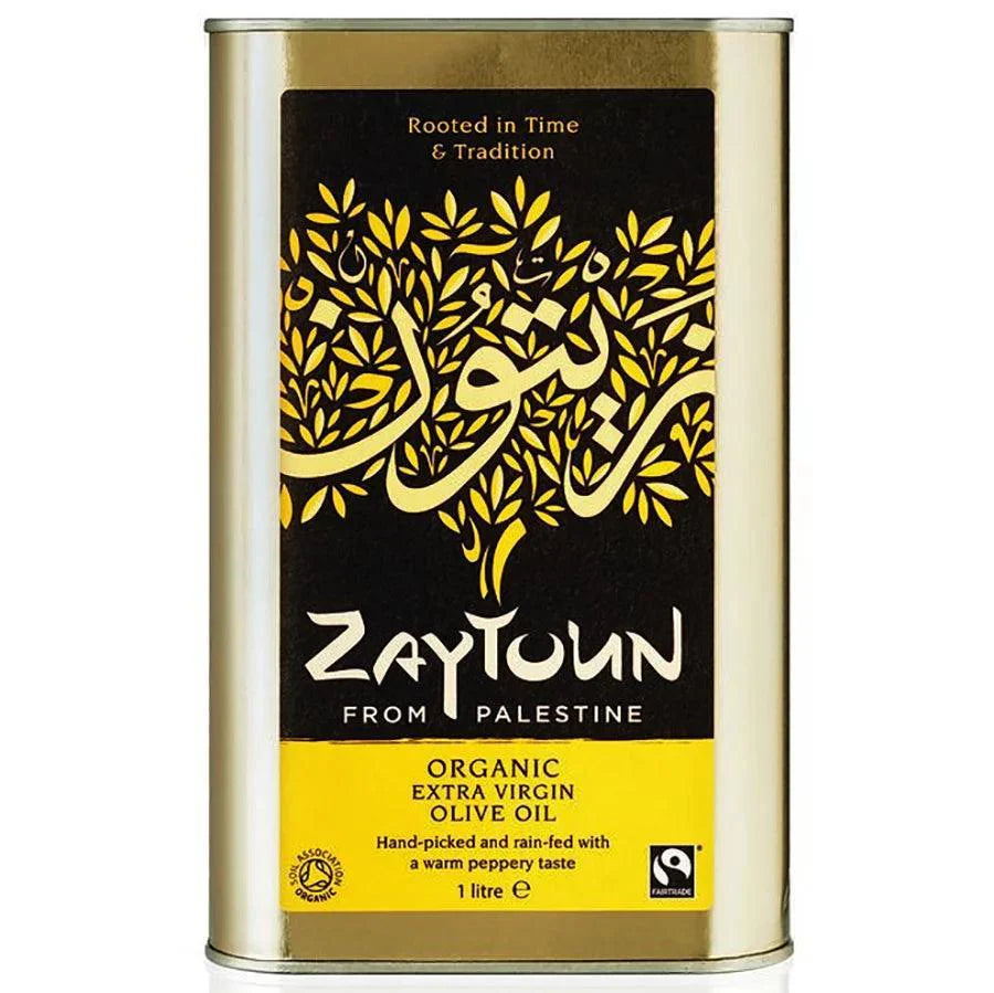 Zaytoun Extra Virgin Olive Oil (1L)