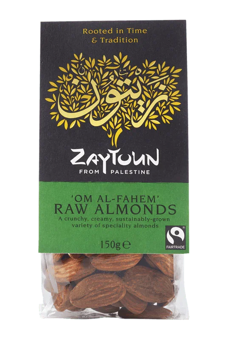 Zaytoun Fairtrade Raw Almonds (150g)
