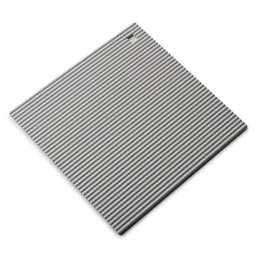Zeal Large Silicone Heat Resistant Trivet Mats - French Grey (22cm) - LemonSalt