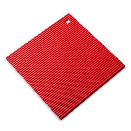 Zeal Large Silicone Heat Resistant Trivet Mats - Red (22cm) - LemonSalt