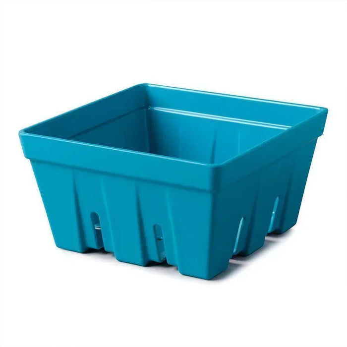 Zeal Melamine Fruit & Salad Box - Aqua (19cm) - LemonSalt