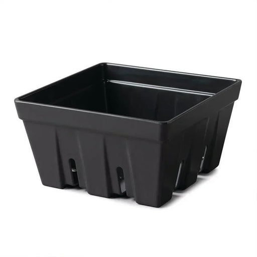 Zeal Melamine Fruit & Salad Box - Dark Grey (19cm) - LemonSalt