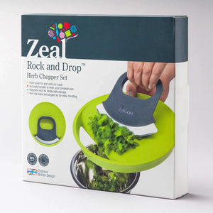 Zeal Rock and Drop™ Herb Chopper Set | {{ collection.title }}
