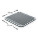 Zeal Silicone Draining Mat - Dark Grey (31cm) - LemonSalt