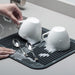 Zeal Silicone Draining Mat - Dark Grey (31cm) - LemonSalt