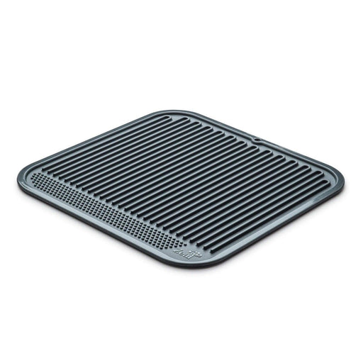 Zeal Silicone Draining Mat - Dark Grey (31cm) - LemonSalt