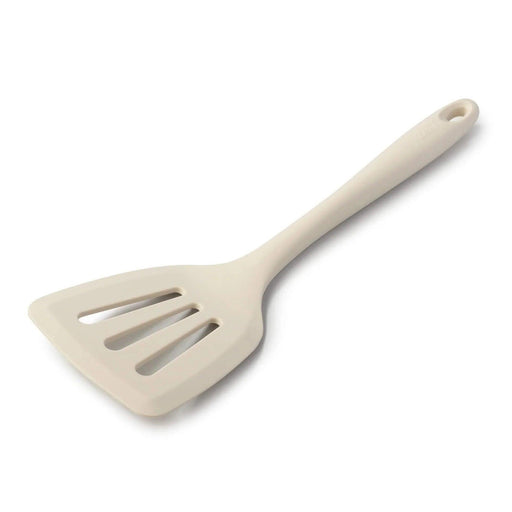 Zeal Silicone Flexible Slotted Turner - Cream (30cm) - LemonSalt
