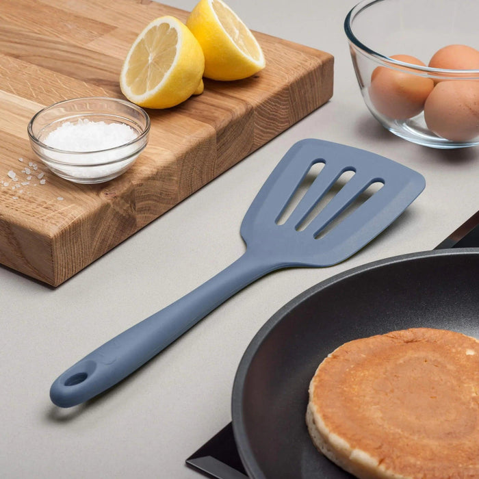 Zeal Silicone Flexible Slotted Turner - Lime (30cm) - LemonSalt