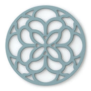 Zeal Silicone Heritage Circular Silicone Trivet -  Duck Egg Blue (20cm)