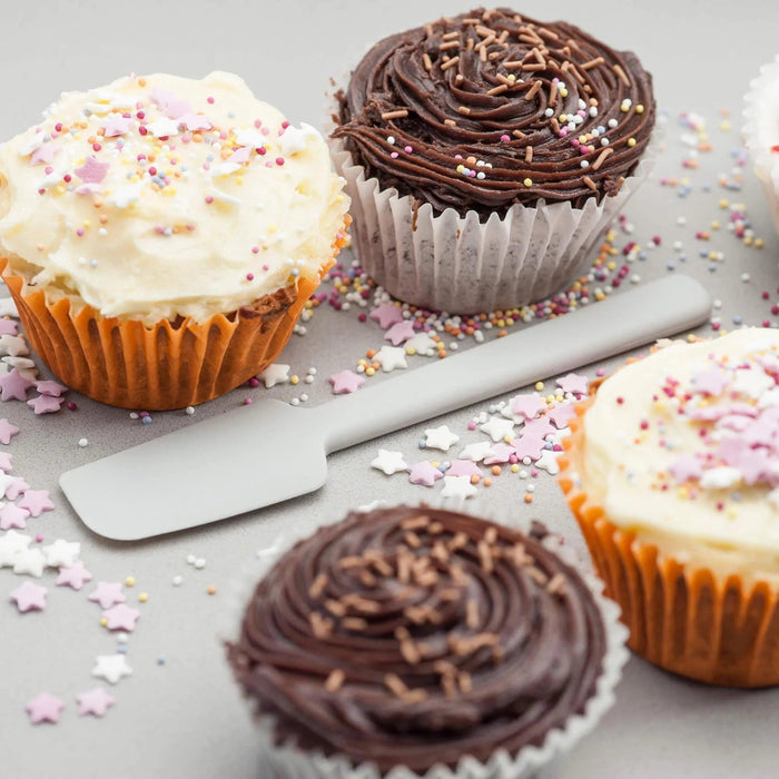 Zeal Silicone Mini Baking Spatula - French Grey (16cm) - LemonSalt