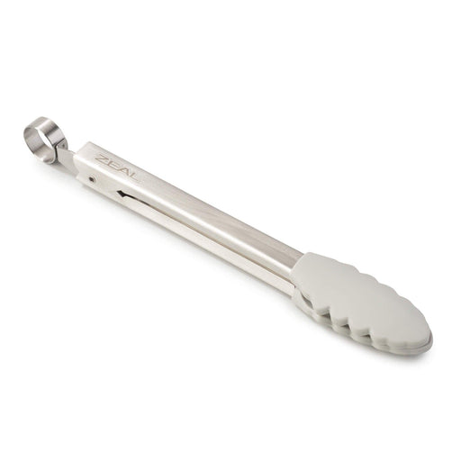 Zeal Silicone Mini Tongs - French Grey (20cm) - LemonSalt