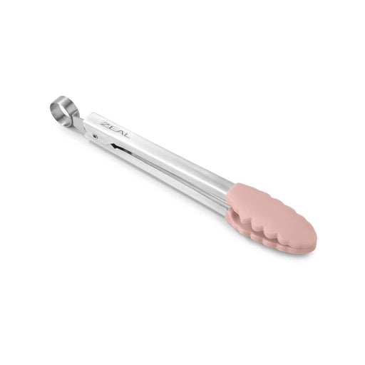 Zeal Silicone Mini Tongs - Rose Pink (20cm) - LemonSalt