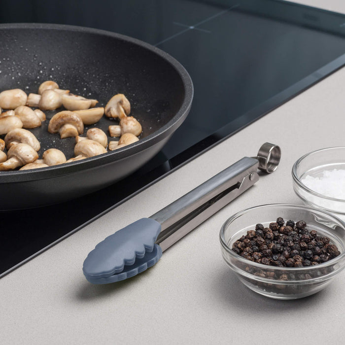 Zeal Silicone Mini Tongs - Blue (20cm)