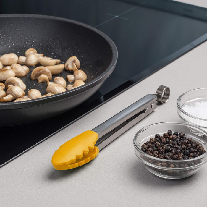 Zeal Silicone Mini Tongs - Rose Pink (20cm) - LemonSalt