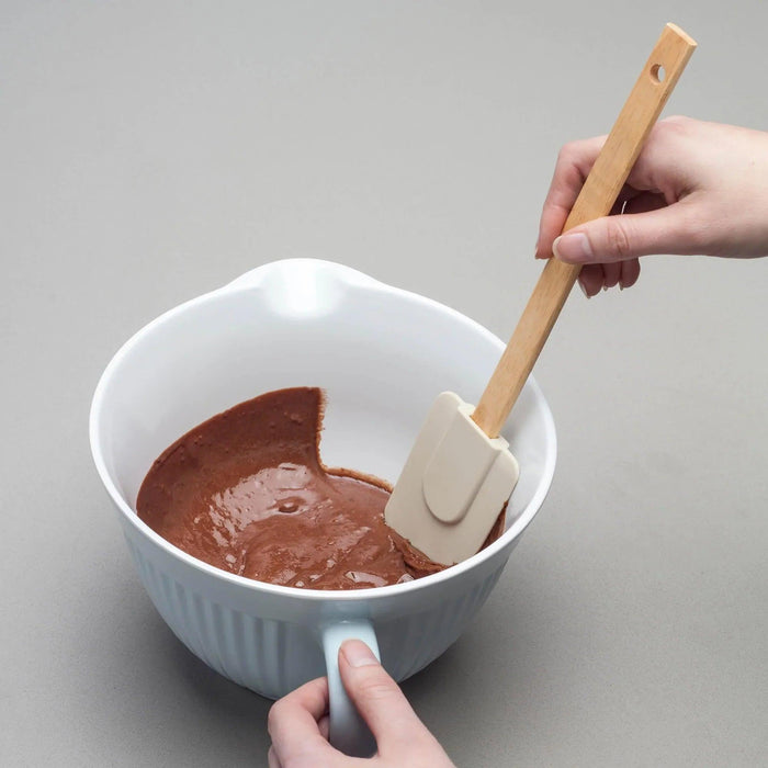 Zeal Silicone Spatula With Wooden Handle (26cm) | {{ collection.title }}
