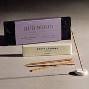 Zesty Lemons Mindfulness Incense - Oud Wood