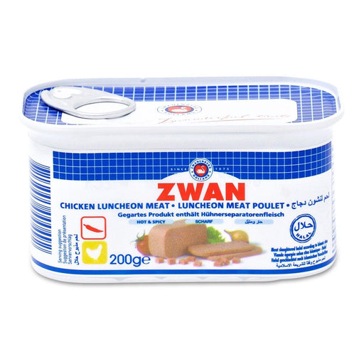Zwan Hot & Spicy Chicken Luncheon Meat (200g) - LemonSalt