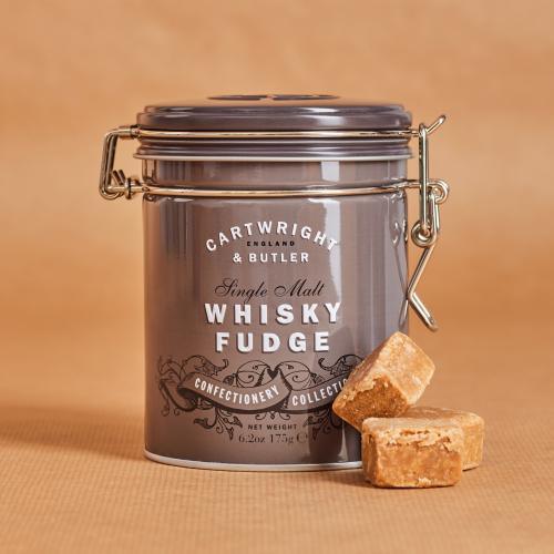 Cartwright & Butler Whisky Fudge in Tin (175g) | {{ collection.title }}