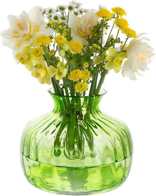 Dartington Cushion Medium Lime Green Vase | {{ collection.title }}
