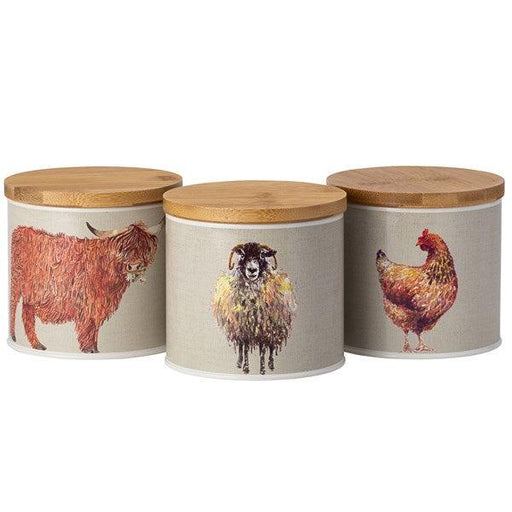 DMD Foxwood Home Country Life Set of 3 Tins | {{ collection.title }}